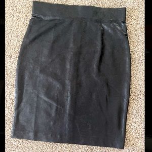 Leather Mini skirt